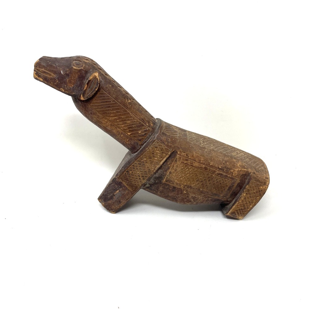 Antique Itombwa Rubbing Friction Oracle Divination Object of Kuba Zaire No Tail
